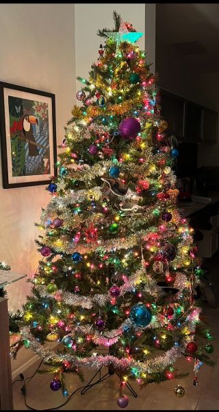 80s Xmas tree