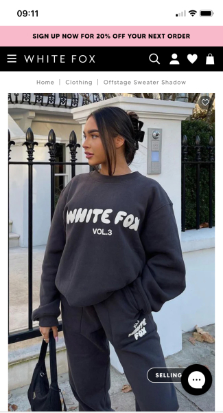 Which White Fox hoodie?