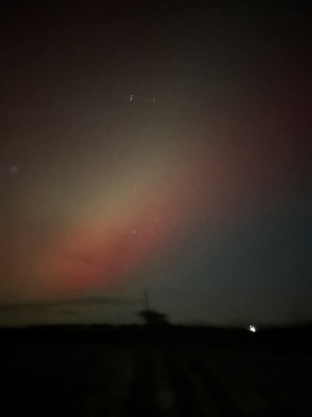 Northern lights currently visible!
