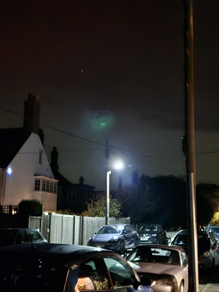 Northern lights currently visible!