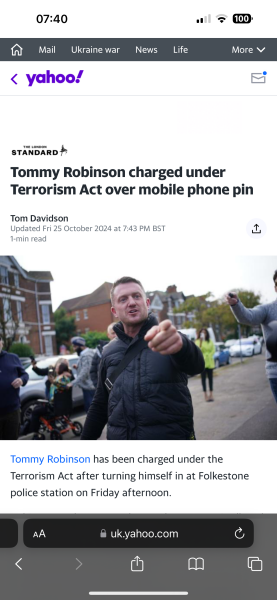 AIBU to hope 'Tommy Robinson' finally faces some consequences?
