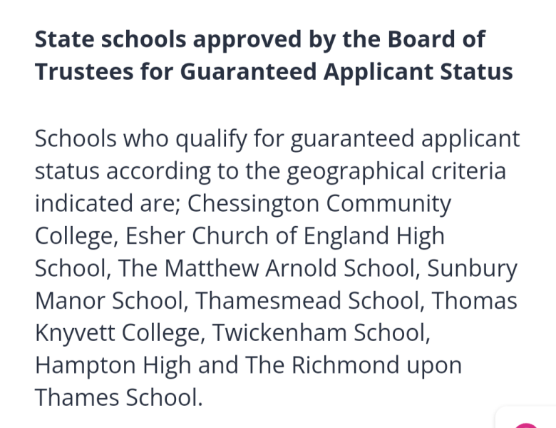 Top state schools for DS and DD in Twickenham, Richmond, Ham areas