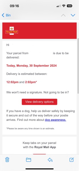 Probably a scam, but would it have gone through on the official website if it wasn’t?