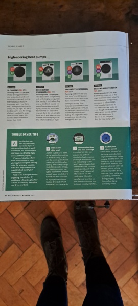 Heat pump tumble dryer recommendations