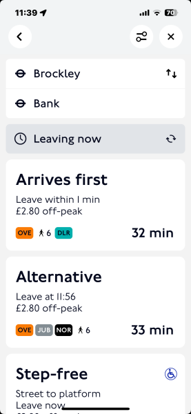 London 2 bed for £600k