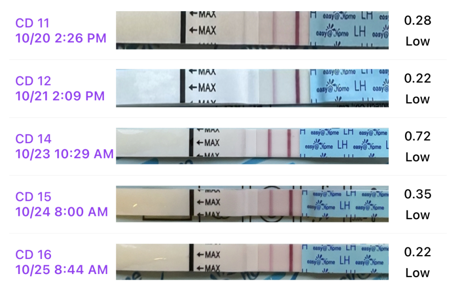 Ovulation stick help!