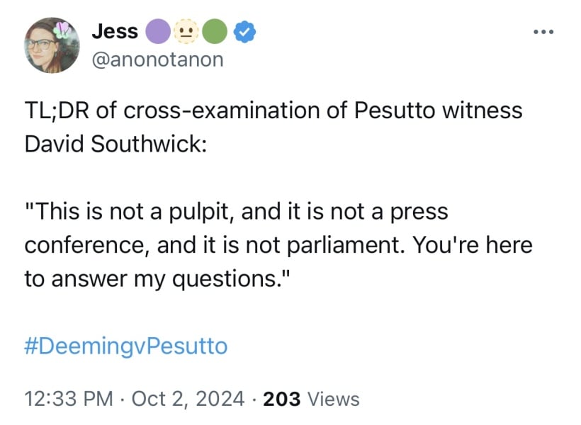 Moira Deeming defamation trial - Thread 2 from Australia