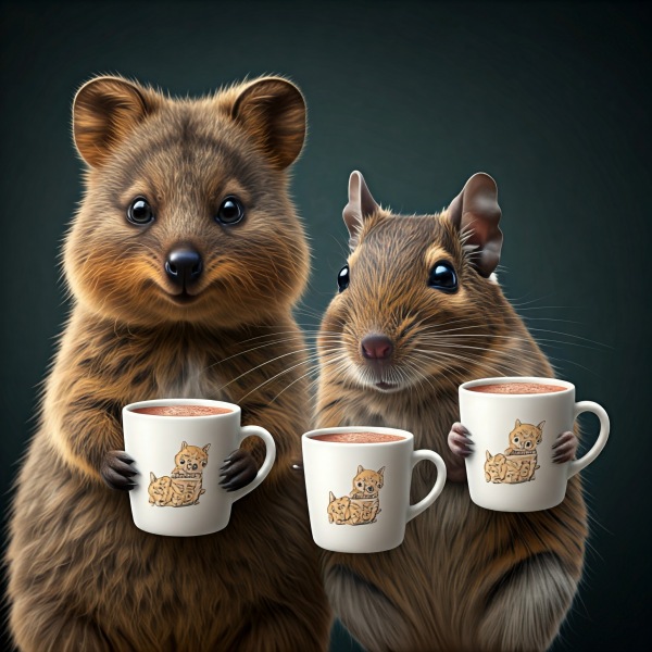 Bluestockings & Orange Wellies: Welcome to the Degu Station!