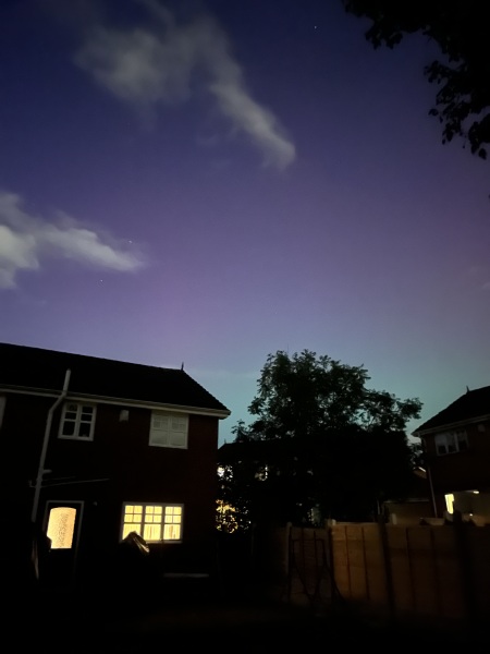 Northern lights currently visible!