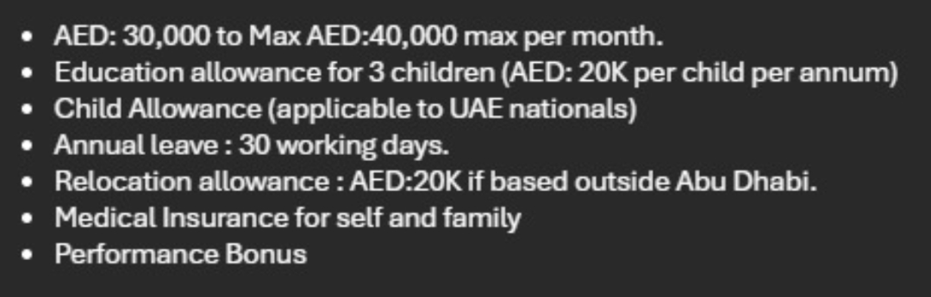 Abu Dhabi package - is this enough?
