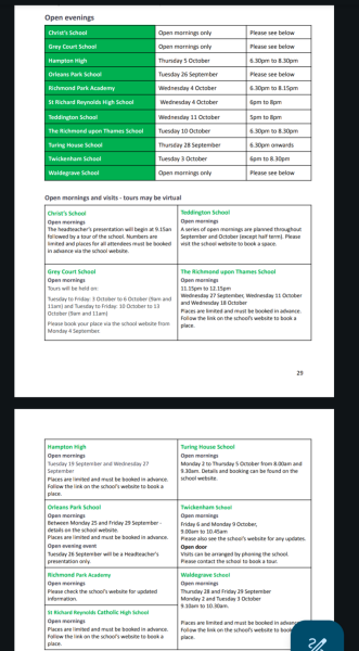 Top state schools for DS and DD in Twickenham, Richmond, Ham areas