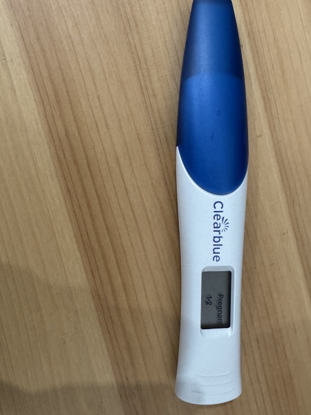 Is this a positive result or evaporation line?