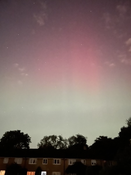 Northern lights currently visible!