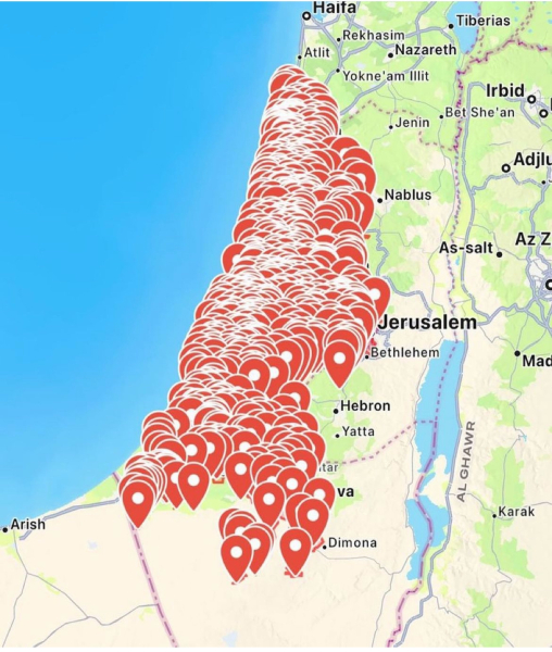 Currently Israel are fighting Hanas in Gaza, The Houthis in Yeman and Hezbollah in Lebanon.