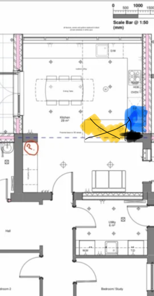 Where would you put the fridge?