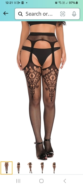 Stockings and suspenders- help!