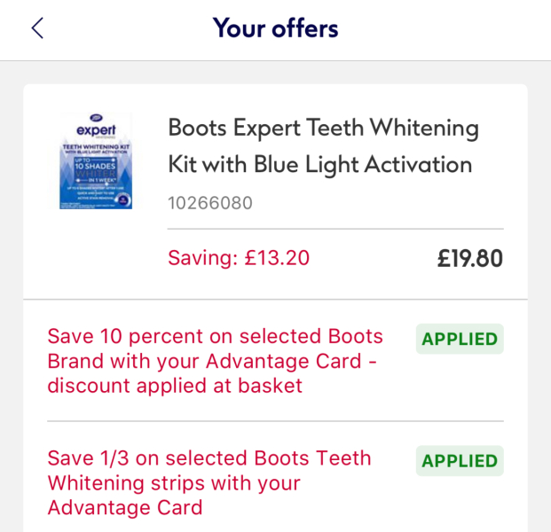 Urgh, I hate Boots sometimes. Any idea if this offer is also in store?