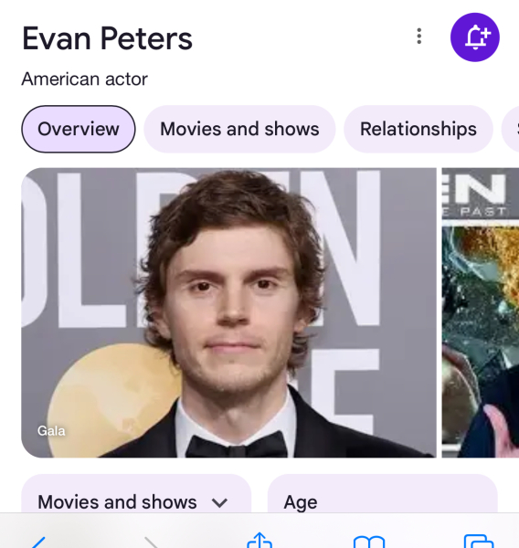 Rivals: who does the actor playing Declan's son remind me of?