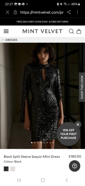 Can you help me track down this dress I saw on Hugh Grant’s wife?