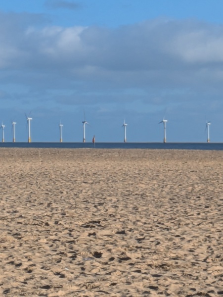 To find huge off shore wind turbines unsettling?