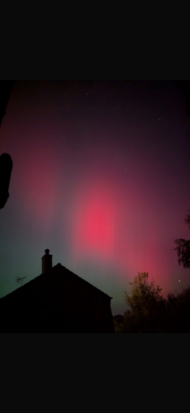 Northern lights currently visible!