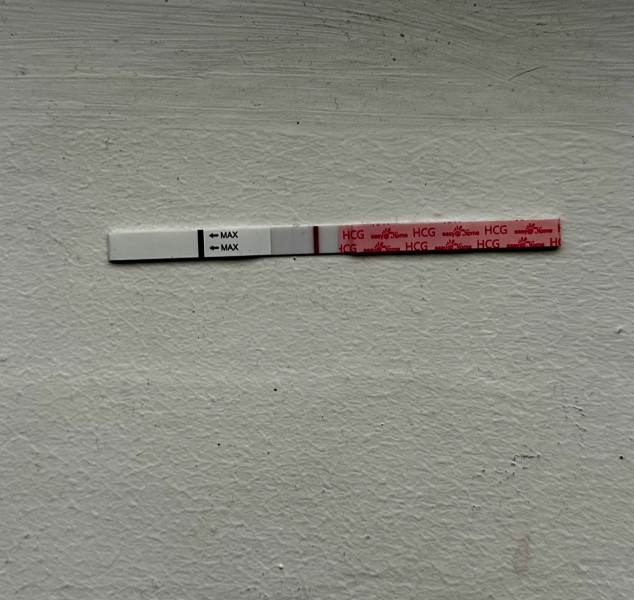 Is this the start of a positive test?