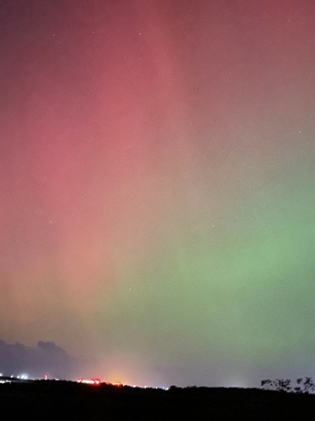 Northern lights currently visible!