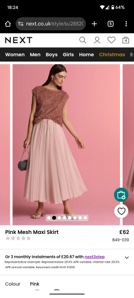 How would you style this skirt for Christmas?