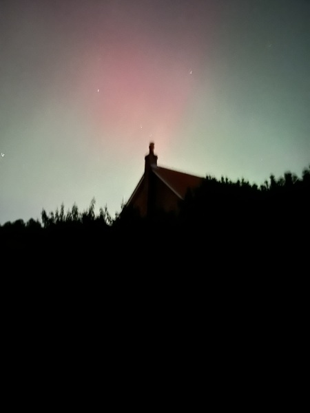 Northern lights currently visible!