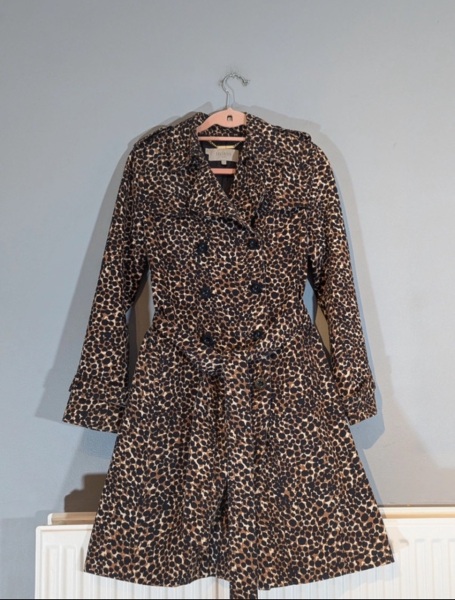Should I get a leopard print trench coat?