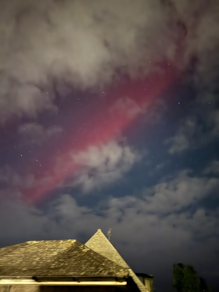 Northern lights currently visible!