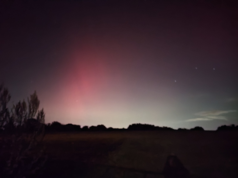 Northern lights currently visible!