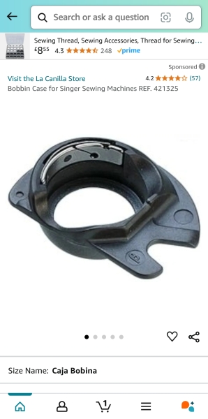 Bobbin...case? Plate? Help with broken singer futura