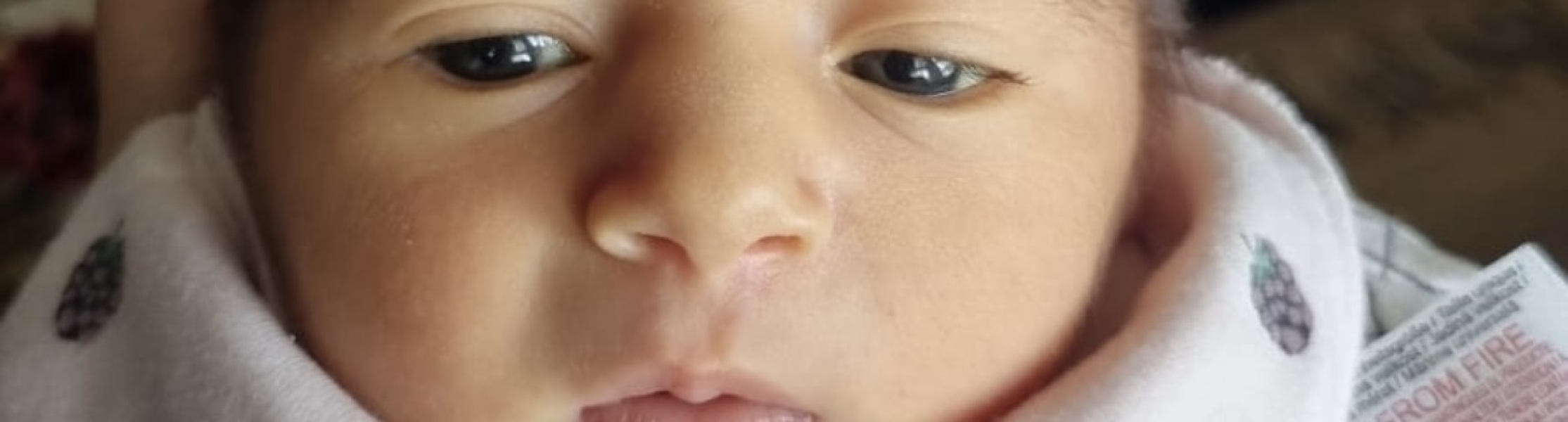 What colour is my newborn eye ?