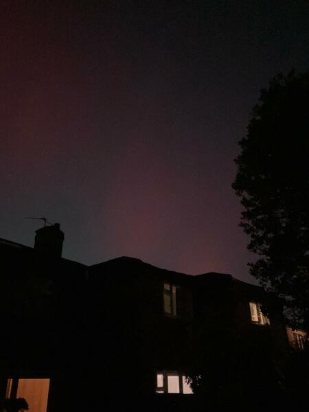 Northern lights currently visible!