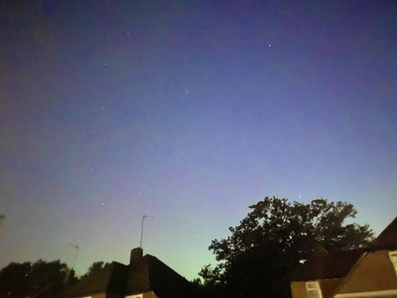 Northern lights currently visible!