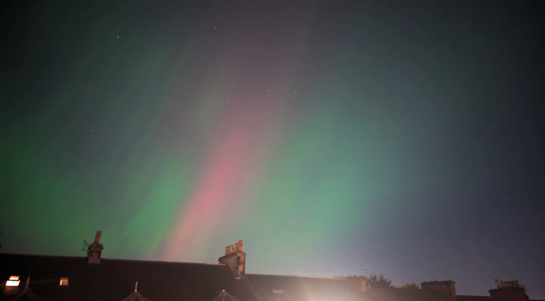 Northern lights currently visible!