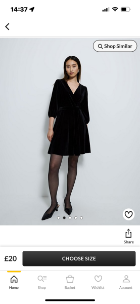 Please help me find THE velvet dress