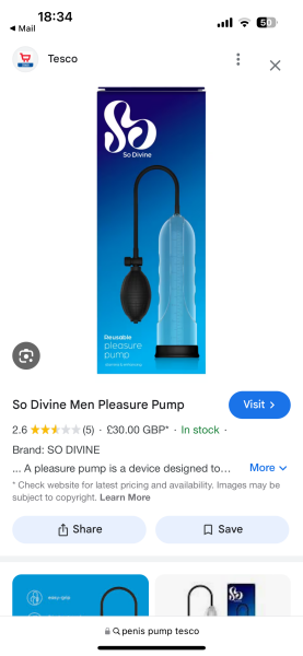 Vibrators on sale at Tesco, thought it was a bit much