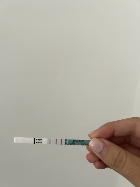 Peak on ovulation strip!