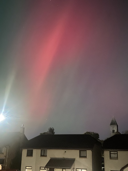 Northern lights currently visible!