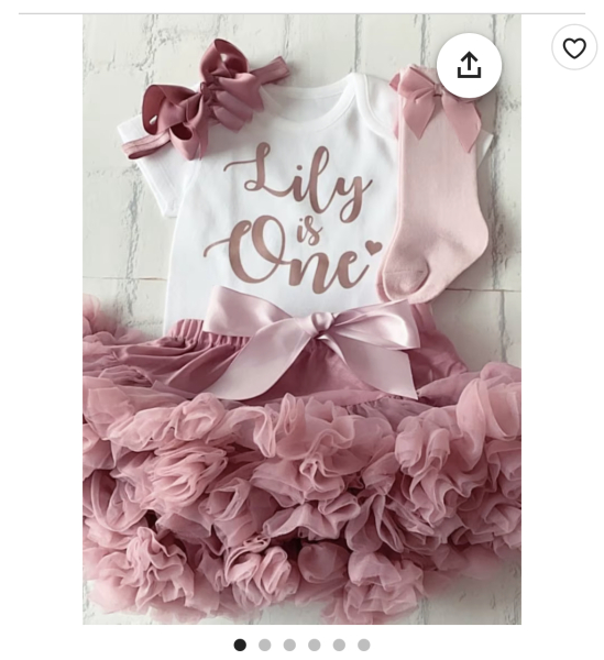 My mum has bought DD a dress knowing we won’t like it.