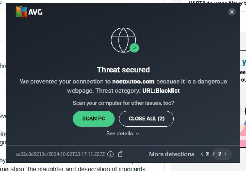 "We will dance again" thread - major virus warnings & issues