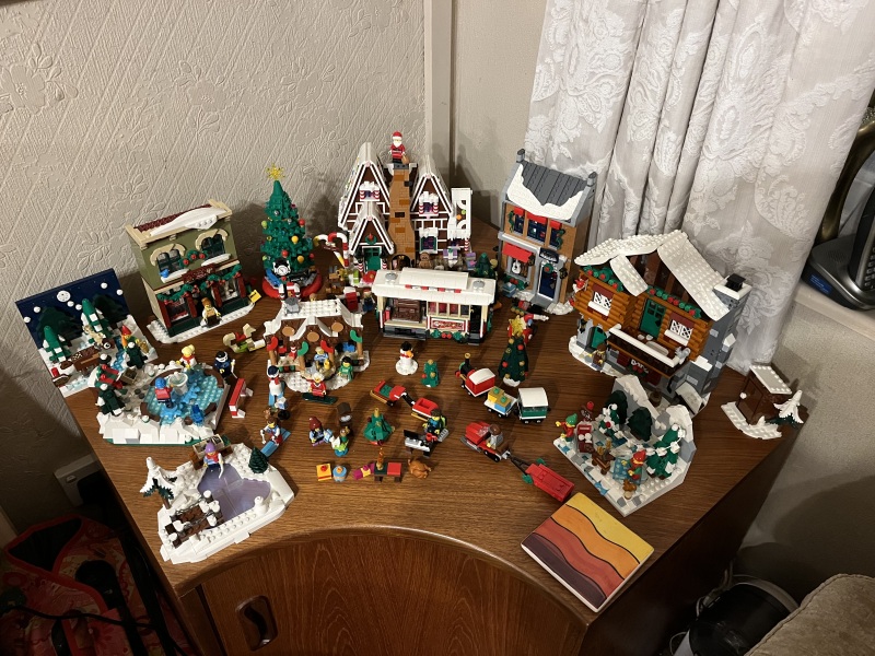 To show me your Lego collection?