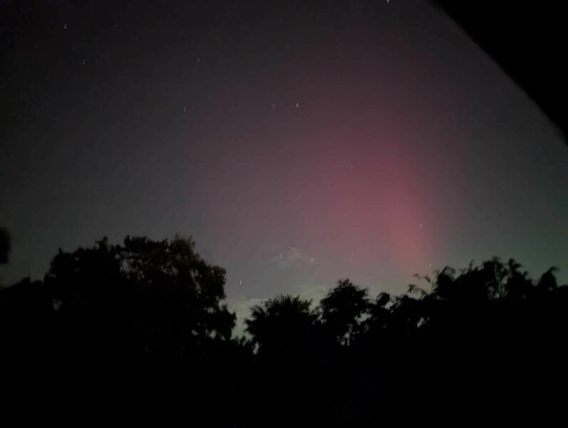 Northern lights currently visible!