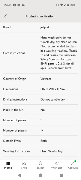 To think JellyCats cost a ridiculous amount..