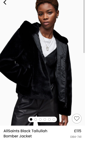 M&S faux fur jacket - can you find me something similar?