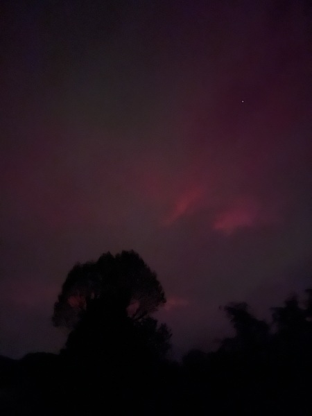 Northern lights currently visible!