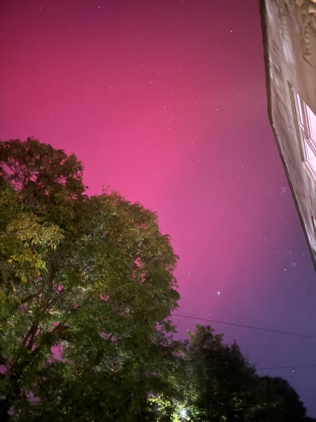 Northern lights currently visible!