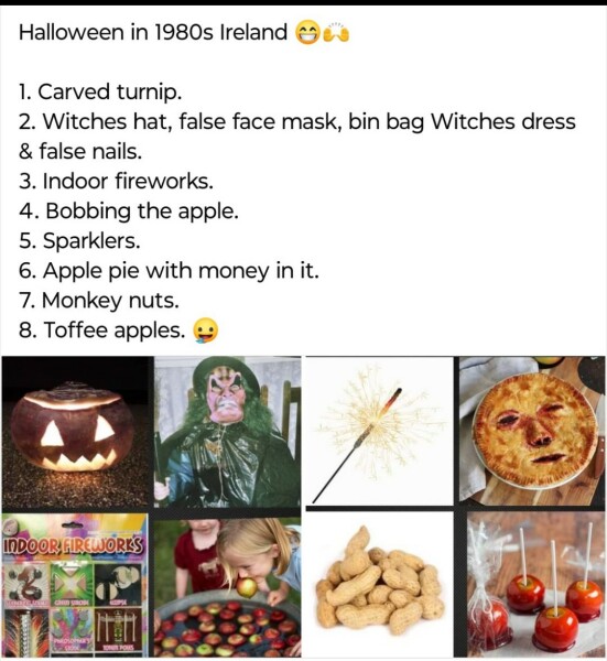 Was Halloween a big thing when you were growing up?
